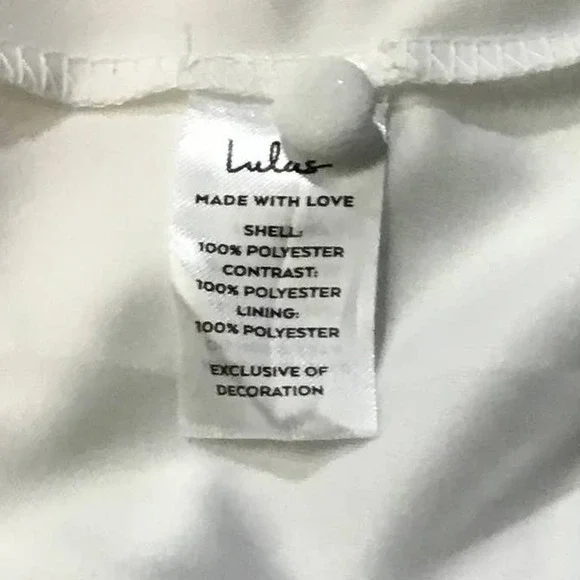 LULU'S SZ L Romantic Ways White Lace Button Back Bridal Maxi Dress NEW B131 - Picture 5 of 11